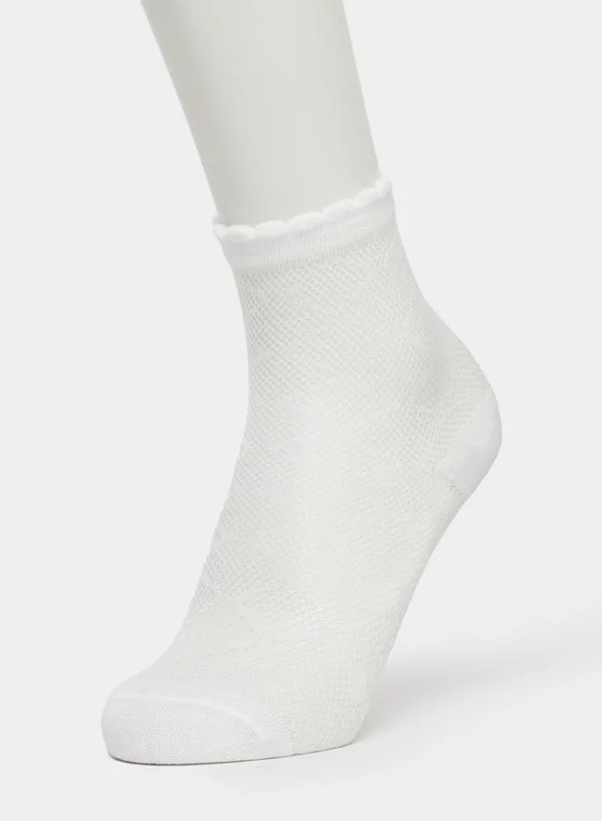 ستايلي طقم 5 أزواج جوارب كاحل